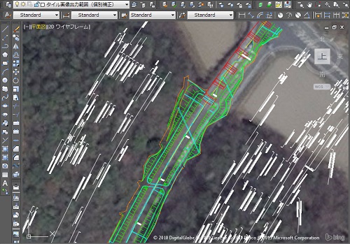 AutoCADで作成・編集した平面図